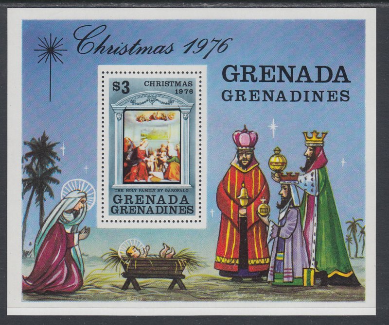 Grenada Grenadines 204 Christmas Souvenir Sheet MNH VF