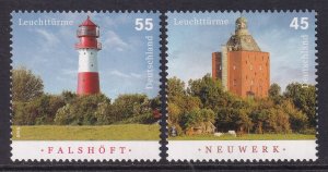Germany 2574-2575 Ligthouses MNH VF