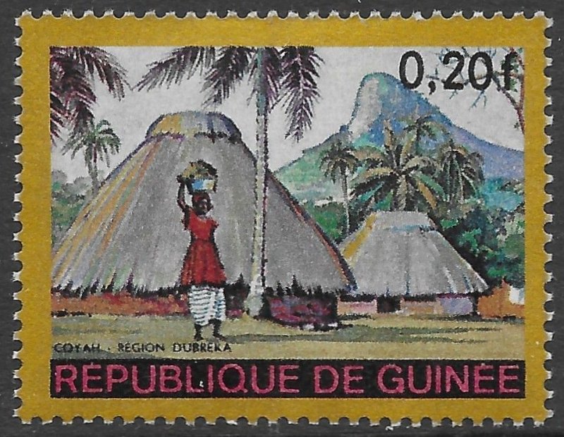 Guinea Scott 493 MLH 20c Coyah, Dubréka Region Issue of 1968
