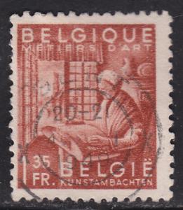 Belgium 376 Industrial Arts 1948