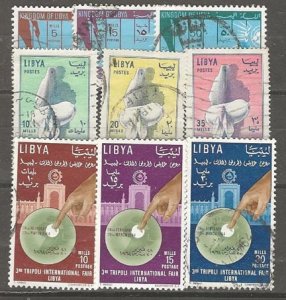 Dime Auction. Libya 337-342,349-351 u