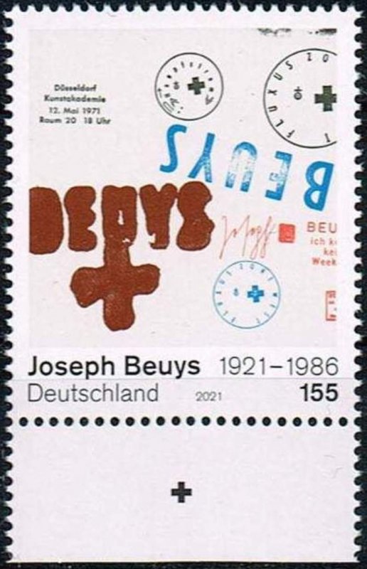 Germany 2021,Sc.#3220 MNH Joseph Beuys(1921-1986), Artist, Birth Centenary