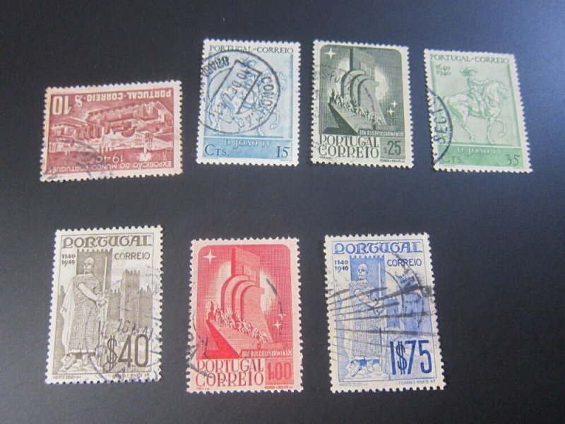 Portugal 1940 Sc 587-91,93-4 FU