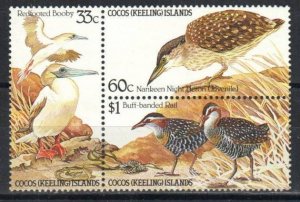 Cocos Islands Stamp 132-134  - Birds