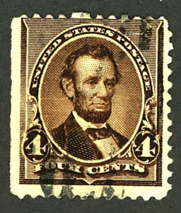 U.S. #222 USED