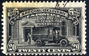 SC#E19 20¢ Special Delivery Used