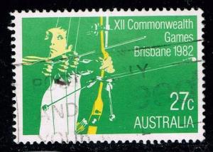 Australia #842 Archery; used (0.50)