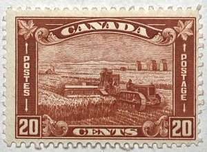 CANADA 1930-31 #175 King George V 'Arch/Leaf' Issue - MH (CV 45$ +)