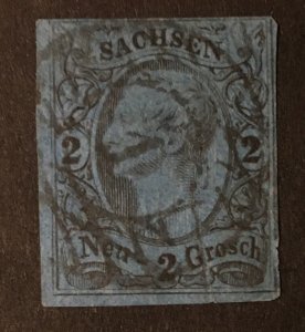 Saxony Sc. #11 used