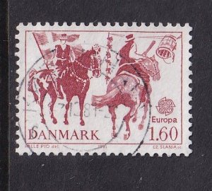 Denmark  #680   used  1981  Europa  1.60k