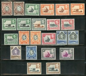 KENYA UGANDA TANGANYIKA   SCOTT#66/85 & VARIETIES  MINT HINGED-SCOTT $700+