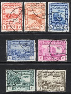 Thematic stamps YEMEN KINGDOM 1951 AIRMAL sg.81/7 used