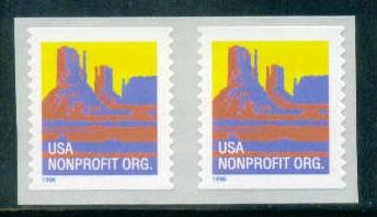 2902B 5c Butte Fine MNH Pair