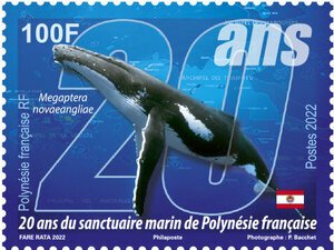 2022 Fr Polynesia Marine Sanctuary  (2) (Scott NA) MNH