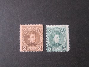 Spain 1901 Sc 272,3 MH