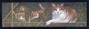 Belgium 1506a MNH, Cats Complete Booklet from 1993