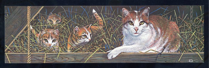 Belgium 1506a MNH, Cats Complete Booklet from 1993