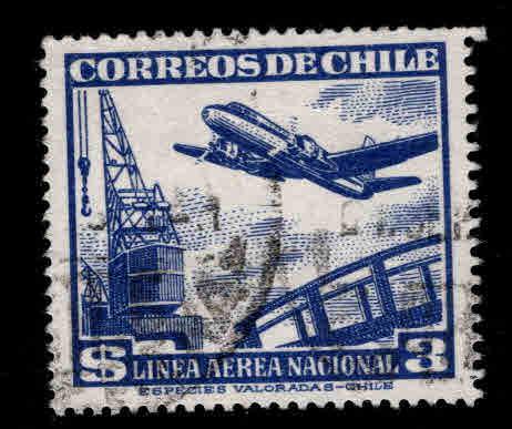 Chile Scott C160 Used Airmail