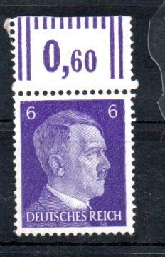 GERMANY - 1941 - IIIrd REICH - FIGURE - 6 - With Tab -
