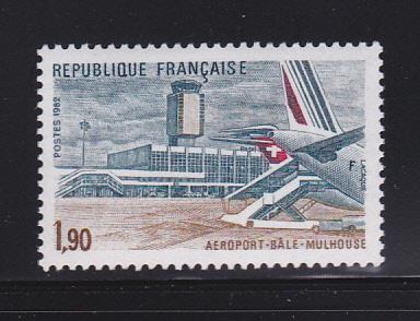 France 1824 Set MNH Bale-Mulhouse Airport Opening