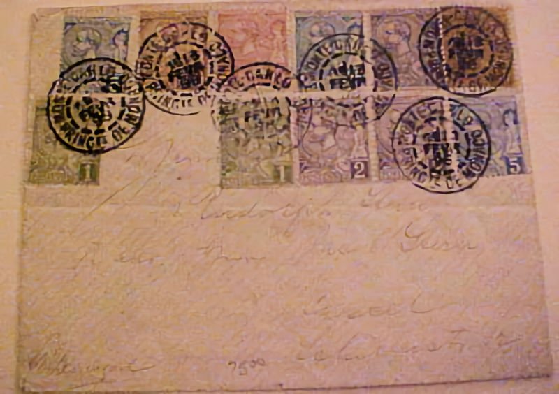 MONACO 1898 11 STAMPS 8 DIFF INCLUDES #21-23
