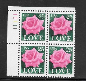 #2378 MNH Plate Block