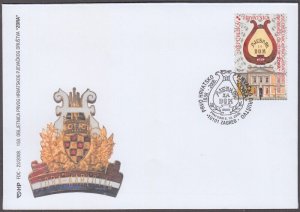 CROATIA Sc # 715 FDC - 150th ANN ZORA CHORAL SOCIETY