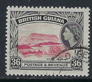 British Guiana 262 Used 1954 issue (ak3927)