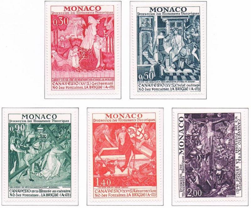 Monaco VF-NH #855-859