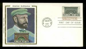 U.S, FDC #1931 Colorano Silk Washington, DC American Architecture