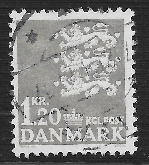 Denmark #396 1.20k Small State Seal