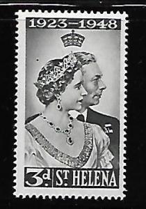 ST HELENA 130 MINT HING SILVER WEDDING ISSUE