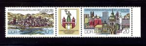 DDR Sc# 2437a 1984 8th Youth Stamp Exhib MNH