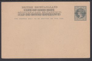 Bechuanaland H&G 6 mint 1890 1½p Queen Victoria Postal Card