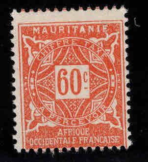 Mauritania Scott J15 MH* postage due