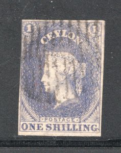 Ceylon #11        F/VF, Used, 1sh violet, CV $260.00 .......  1290012