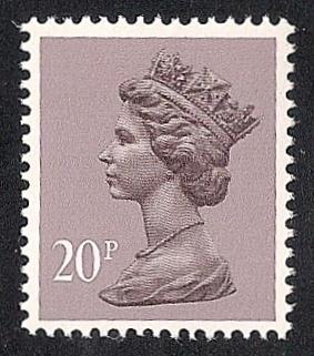 Great Britain #771 20P Queen Elizabeth 2 Mint OG NH VF