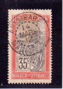 Madagascar  Scott#  97  Used