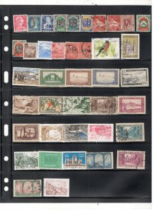 ALGERIA COLLECTION ON STOCK SHEET ALL MINT