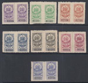 Argentina, Cordoba, San Francisco, Forbin 79//89. 1913 Municipal Revenues