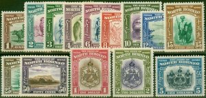 North Borneo 1939 Set of 15 SG303-317 V.F MNH