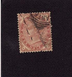 82 - SG #167 -1880 1 1/2 d Venetian red