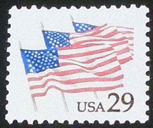 1991 29c Flag over Parade Scott 2531 Mint NH