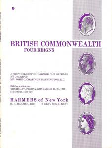 HR Harmer: Sale # 1992-1993  -  British Commonwealth: Fou...