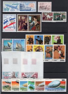 Topicals Various Sets + Souvenir Sheets Good Space, JFK, etc All MNH