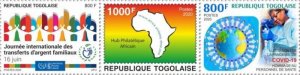 Togo - 2020 Family Remittances - 3 Stamp Set - TG200340a