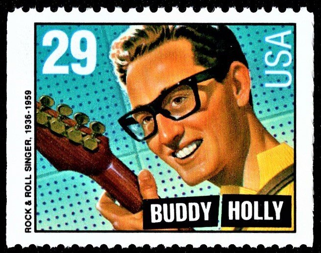 US 2736 MNH VF 29 Cent Buddy Holly Booklet Single