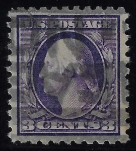 Scott #464 - XF Used - Incredible color. 2017 PSE cert XF-90.  Showpiece!