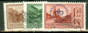 KT: Liechtenstein O11-20 used CV $462.50; scan shows only a few