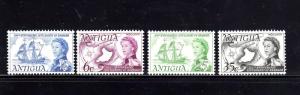 ANTIGUA #195-198  1967  RESETTLEMENT OF BAR BUDA      MINT  VF NH  O.G